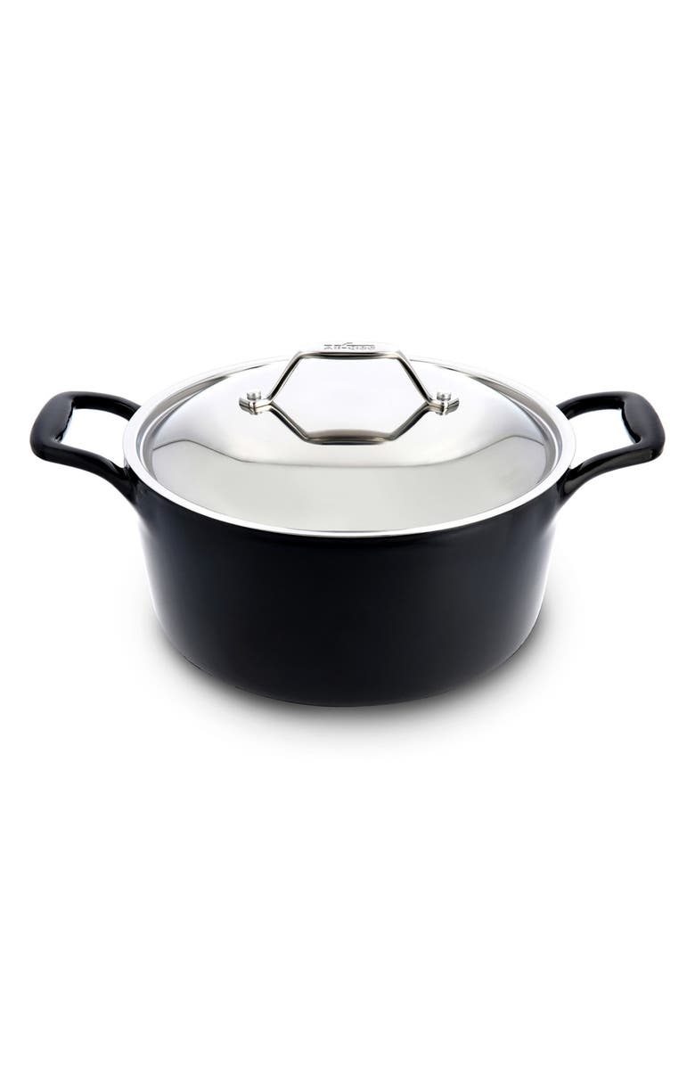 All-Clad 6-Quart Enameled Cast Iron Dutch Oven, Main, color, 