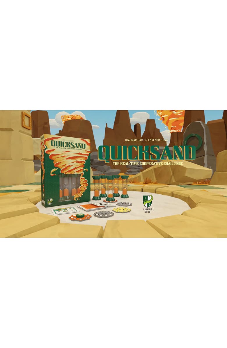 Horrible Guild Real Time Cooperative Board Game, Deactivate Traps To Keep The Sand Timer Going, Alternate, color, Multicolored