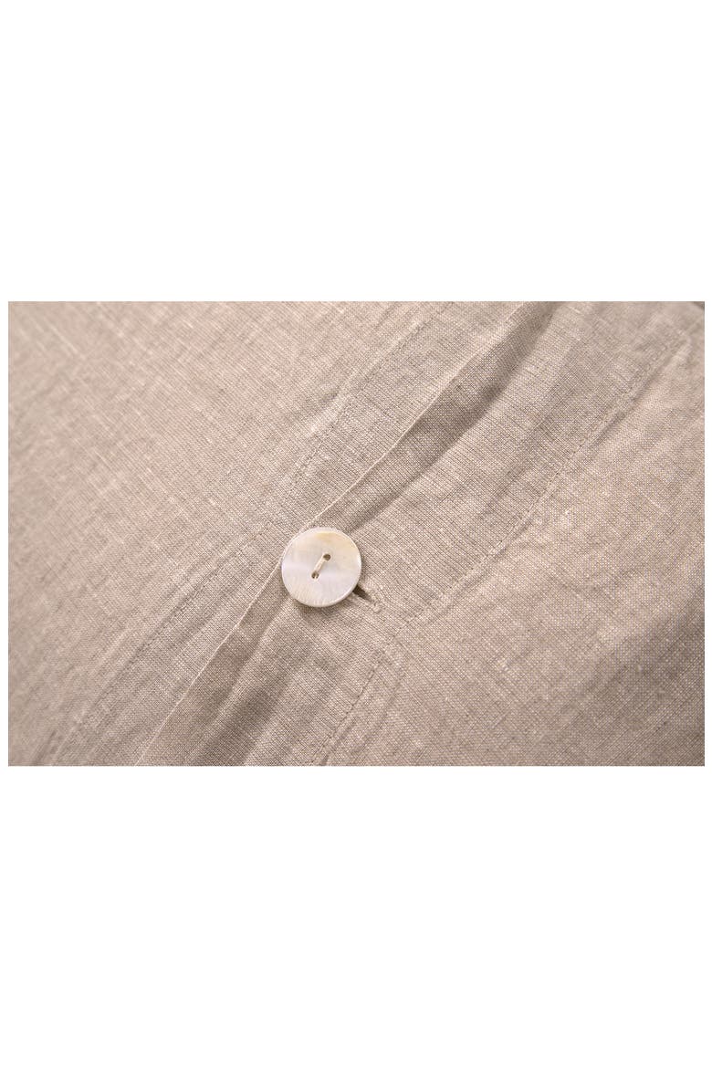 'Charlie' Euro Sham, Alternate, color, FLAX