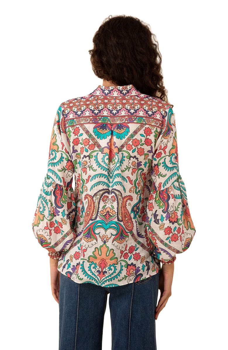 Hale Bob Marley Linen Top, Alternate, color,