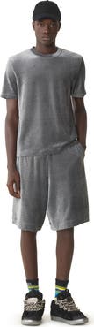 Lanvin Velvet Bermuda Shorts