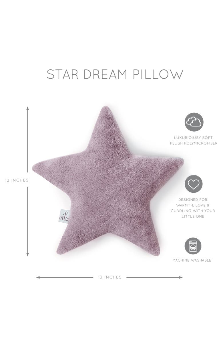 Oilo Lavender Star & White Cloud Pillow Set, Alternate, color, 