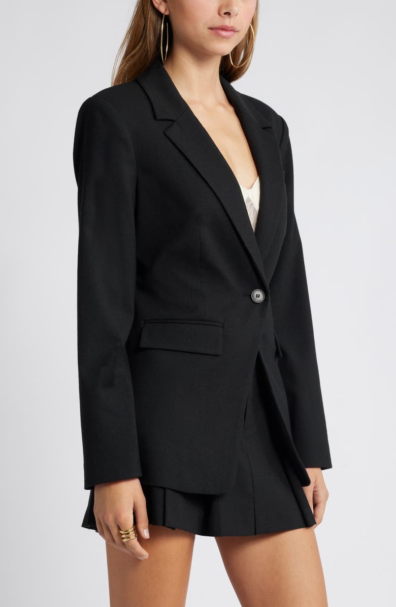 Open Edit Fitted Blazer, Alternate, color,