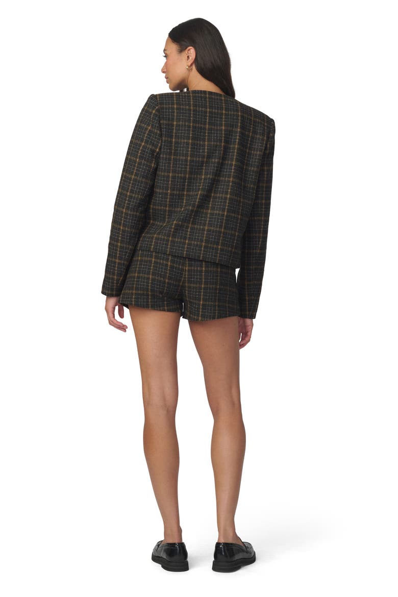 The Scottie Shortie Plaid Shorts, Alternate, color, MOSS MULTI PLAID