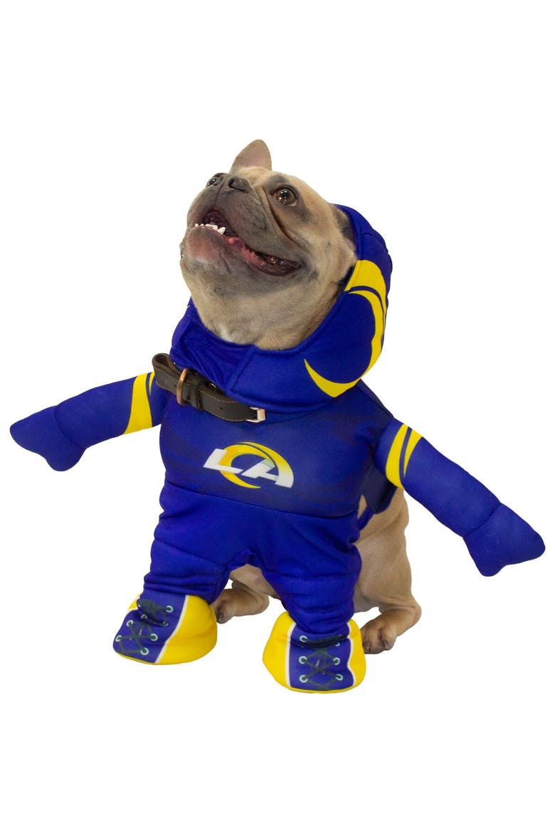 Los Angeles Rams Running Dog Costume, Main, color, Blue