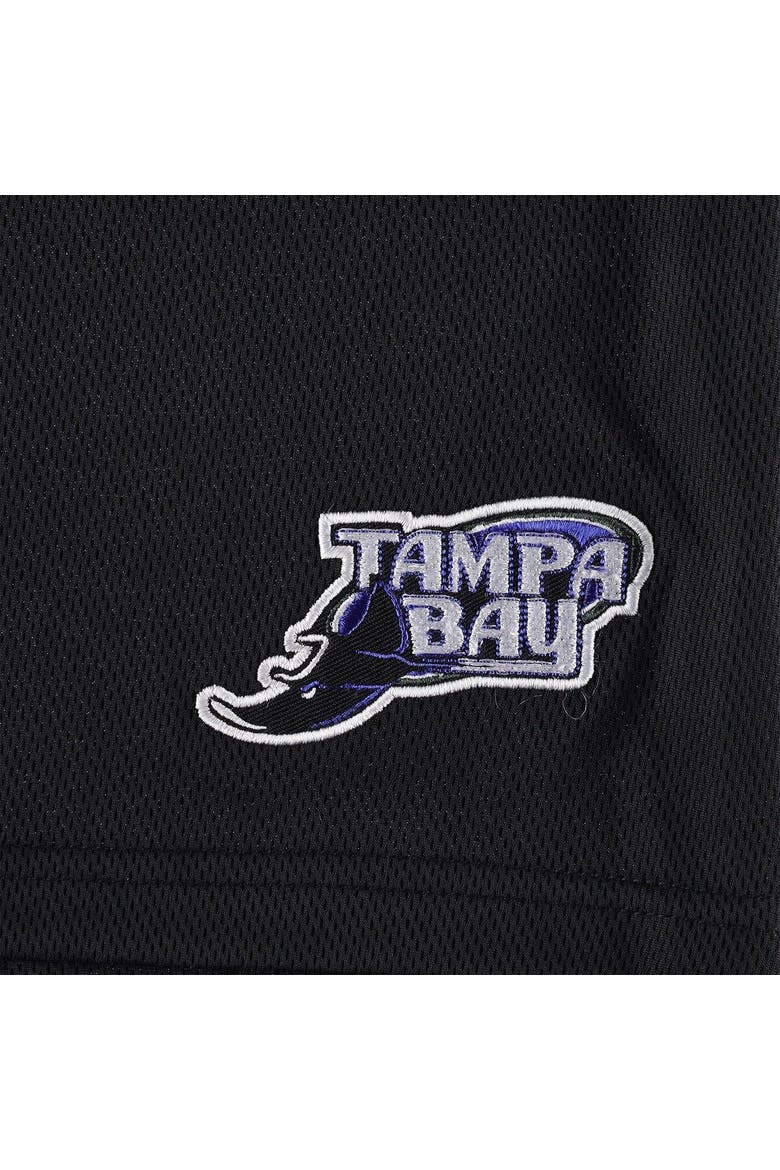 Men's Profile Black Tampa Bay Rays Big & Tall Mesh Shorts, Alternate, color, Black