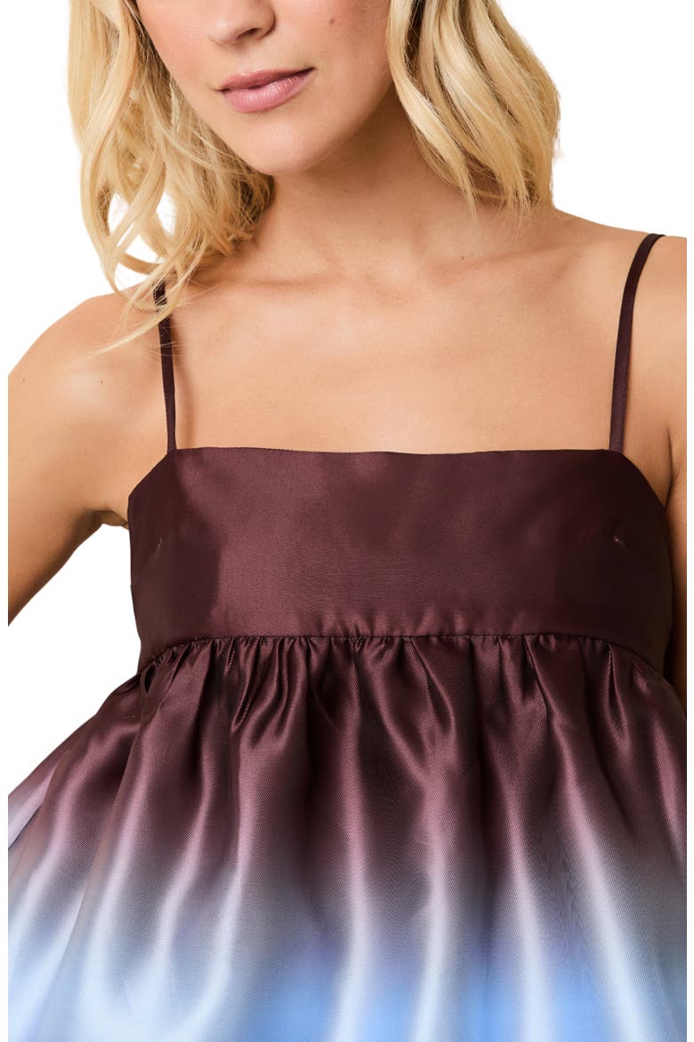 The Yarden Babydoll Camisole, Alternate, color, TWILIGHT / RAISIN BROWN