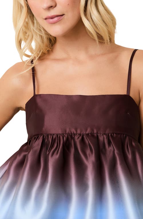 Solid & Striped The Yarden Babydoll Camisole In Brown