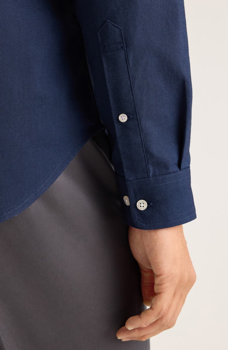 Bonobos Everyday Slim Fit Oxford Shirt, Alternate, color, Deep Indigo