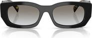Prada 53mm Pillow Sunglasses
