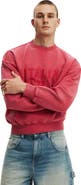 Cotton On Men's Oversized Graphic Crew Sweater