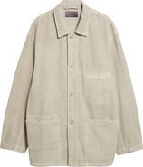 Lemaire Cotton Twill Utility Overshirt