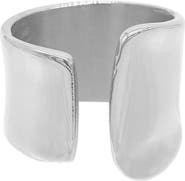 Adornia Water Resistant Tall Open Band Ring