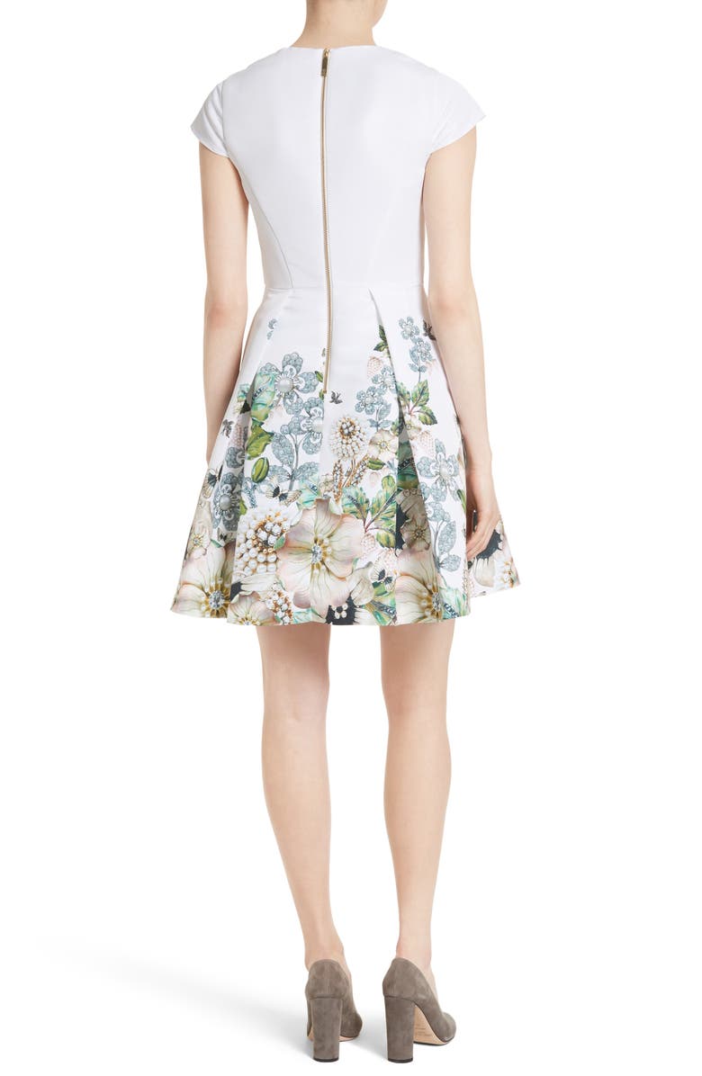 Ted Baker London Yvetta Fit & Flare Dress, Main, color, 