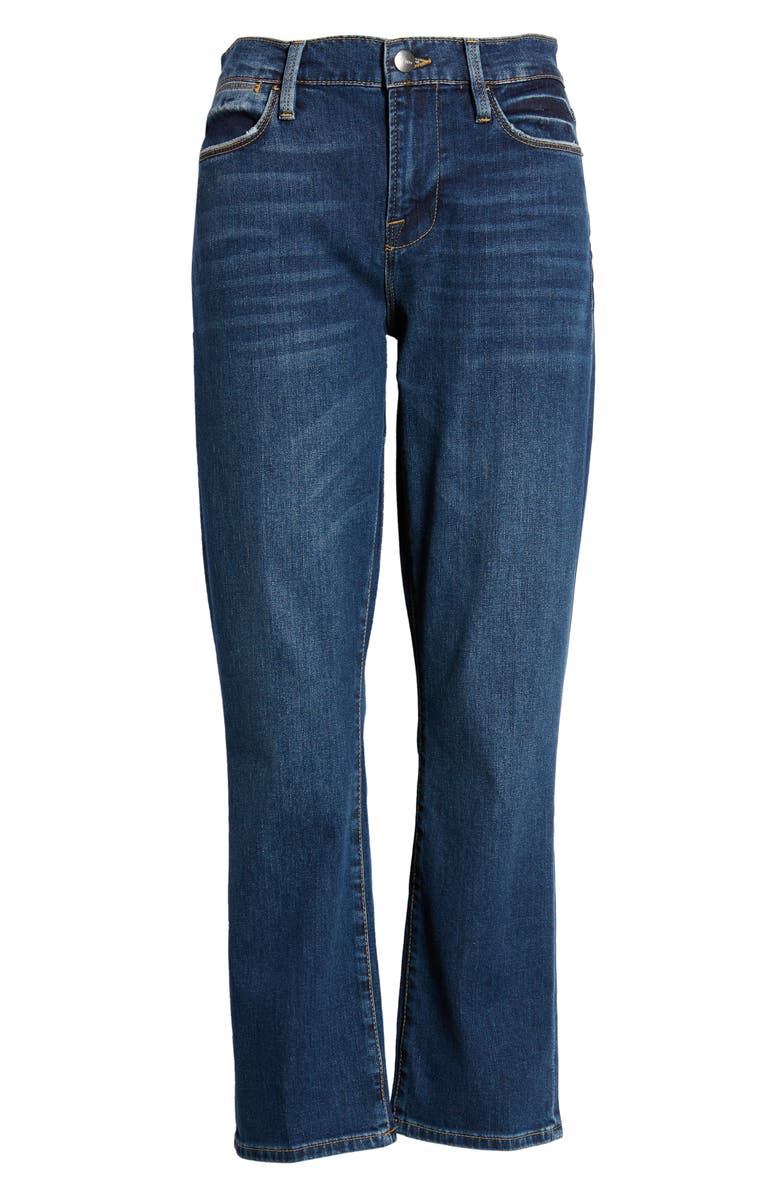 FRAME Le High Ankle Straight Leg Jeans, Alternate, color, Rosalie