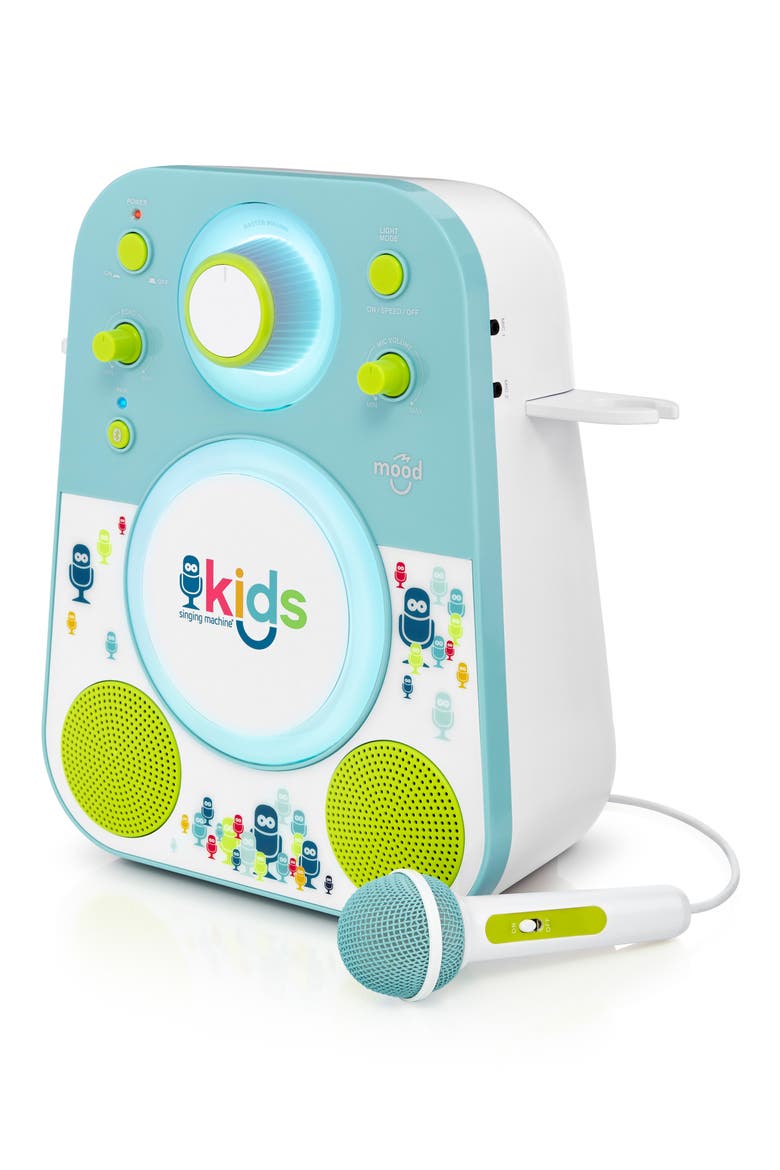 Kids Mood Karaoke System, Alternate, color, BLUE GREEN