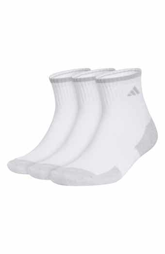 Cushioned 3-Pack Quarter Crew Socks