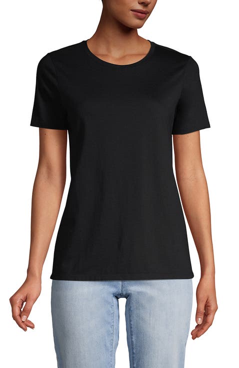 Relaxed Supima Cotton Crew Neck T-Shirt
