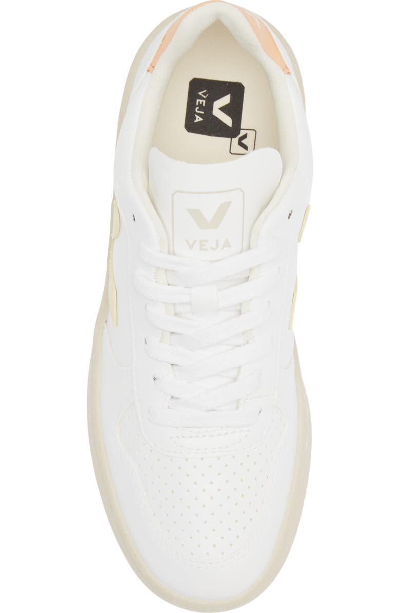 Veja V-10 Sneaker, Alternate, color, White Sun Peach