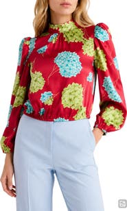 BY DESIGN Seraphine Long Sleeve Mock Neck Top