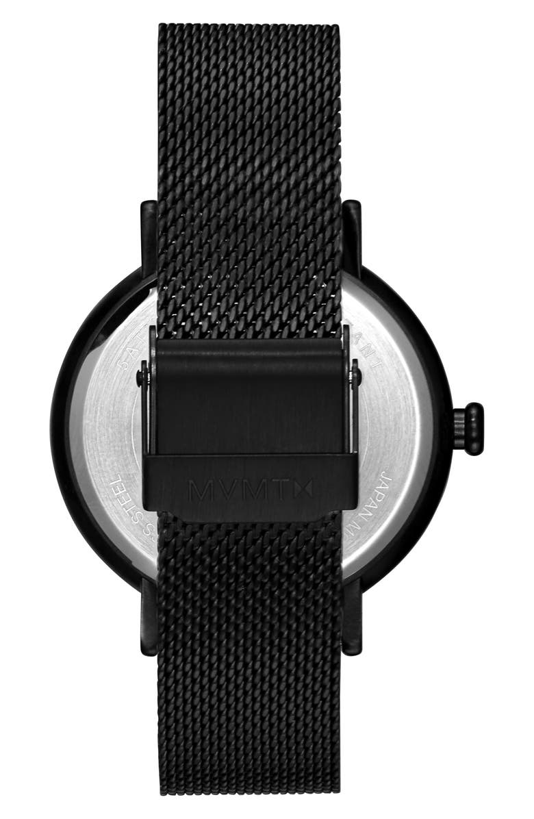 MVMT WATCHES MVMT Dot Mesh Strap Watch, 36mm, Alternate, color, 