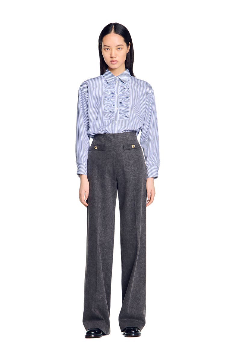 SANDRO High-rise jeans, Alternate, color,