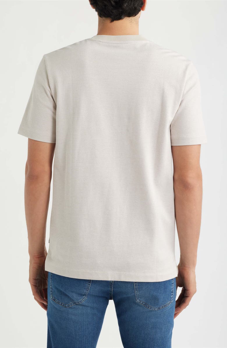 BOSS H-Thompson Cotton Piqué T-Shirt, Alternate, color, Open Beige