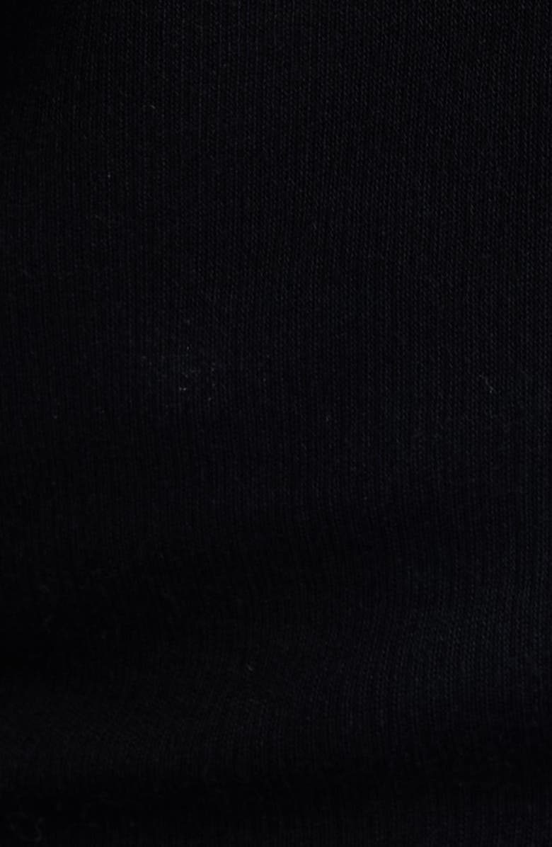 Isabel Marant Étoile Denise Shirred Long Sleeve Body-Con Minidress, Alternate, color, Black