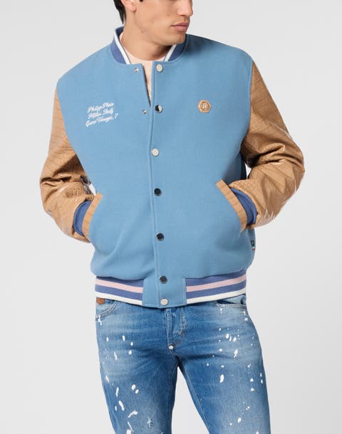 Varsity Bomber Cocco Sleeves Milan Men
