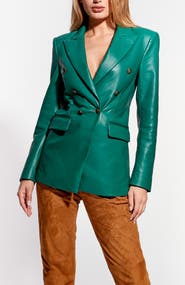 AS by DF Beck Recycled Leather Blazer