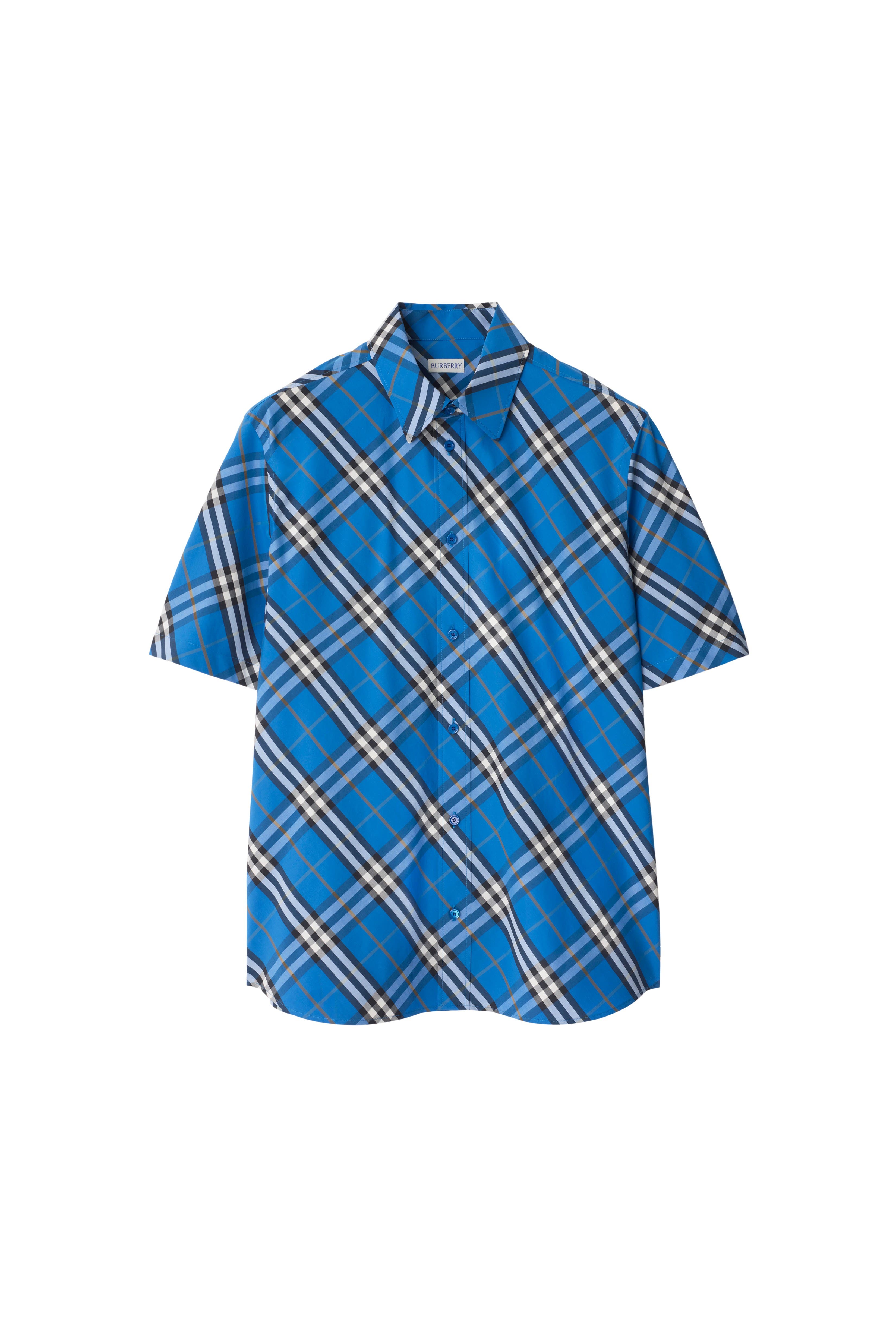 Relaxed Fit Check Cotton Shirt - image 4