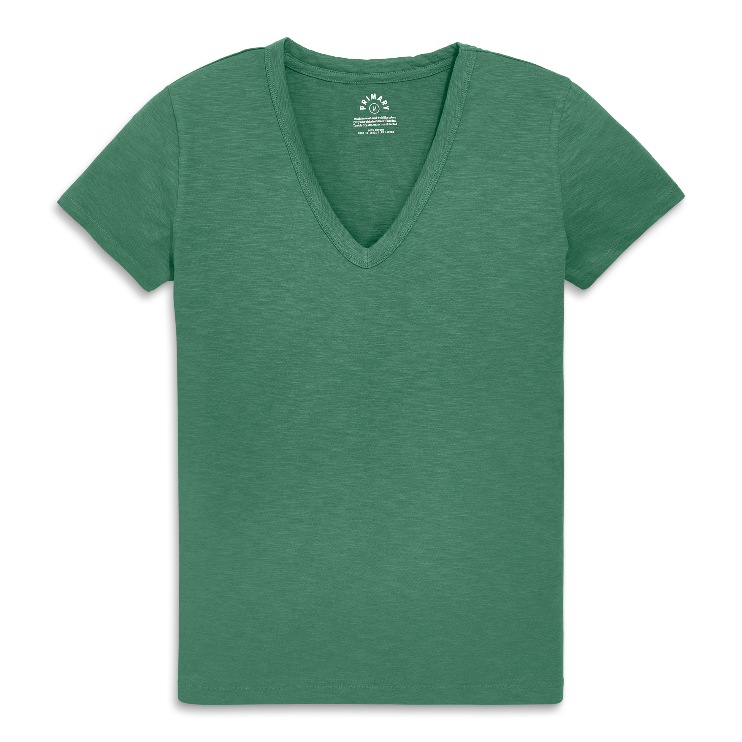 Women's Fit Classic Slub V-Neck Tee - image 5