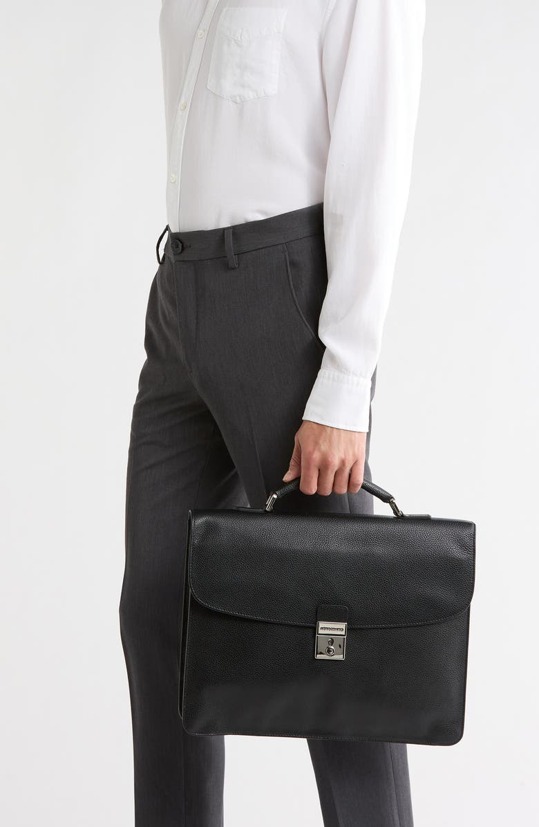 Longchamp Le Foulonné Briefcase, Alternate, color,