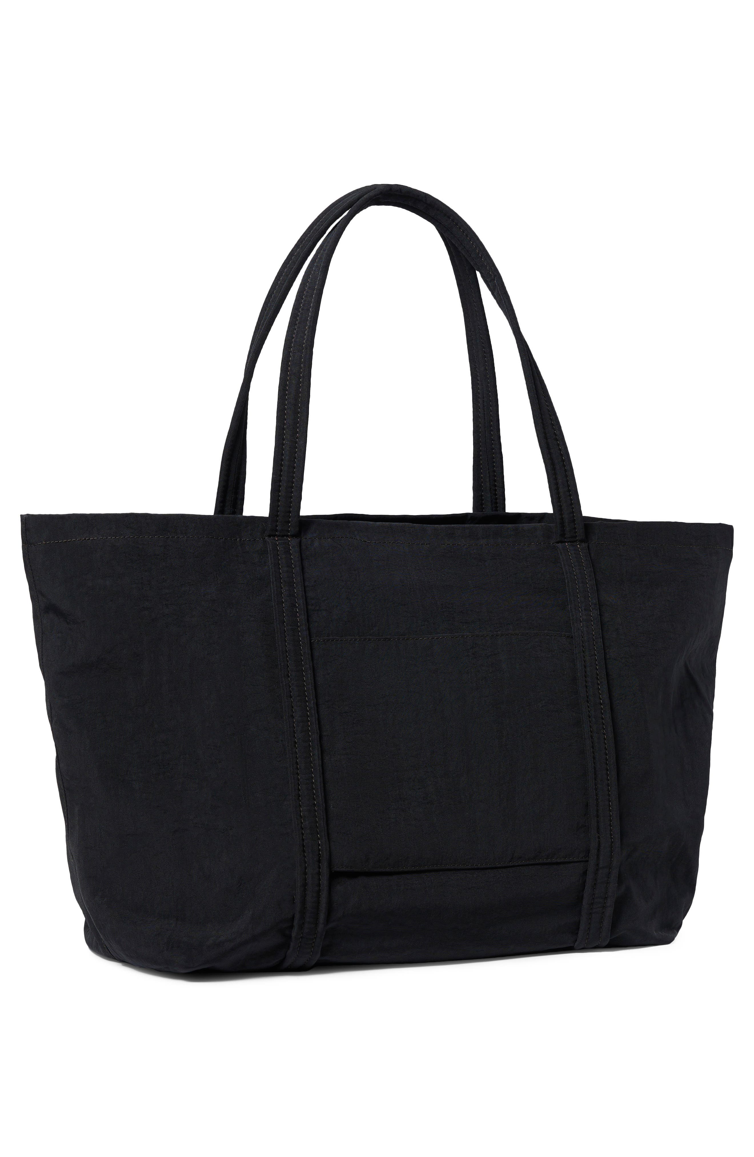 Loeffler Randall Dina Nylon Travel Tote, Alternate, color, Black