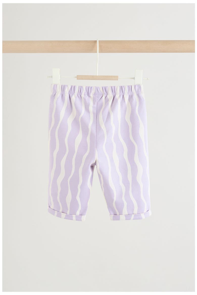 Kids' Abstract Top & Pants Set, Alternate, color, PURPLE