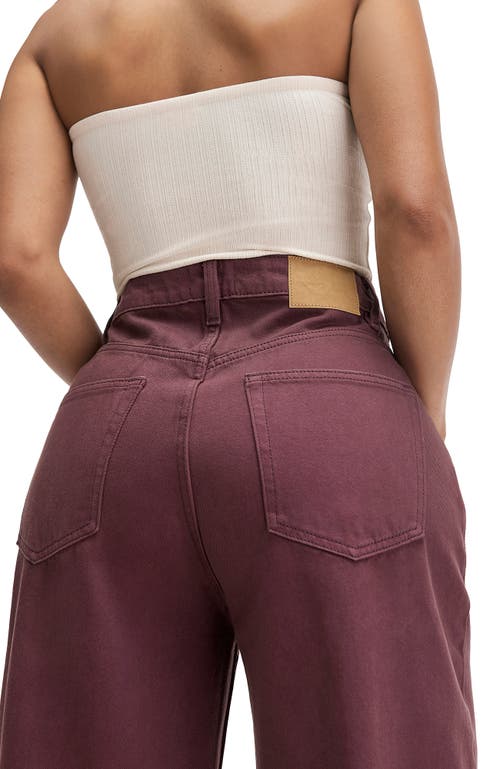 Cotton On Curvy Boyfriend Super Baggy Jean In Red