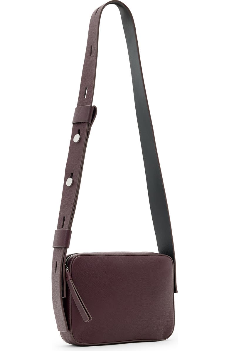 AllSaints Lucille Crossbody Bag, Alternate, color, Oxblood