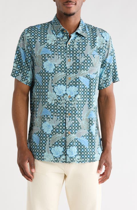Venice Relaxed Fit Short Sleeve Button-Up Shirt