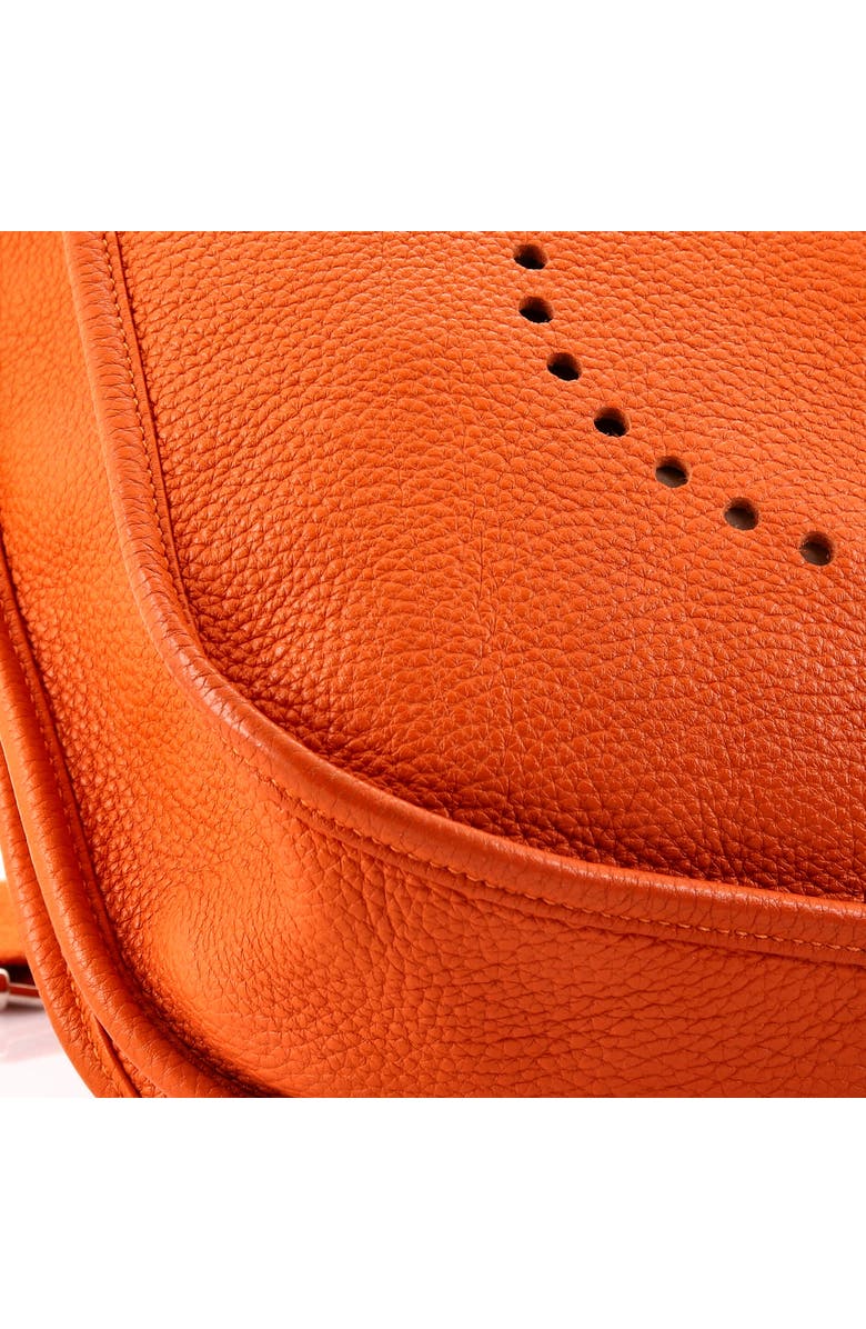 Pre-Owned Hermes Evelyne Bag Gen III Clemence PM, Alternate, color, Orange H
