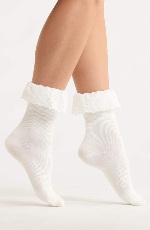 Tabitha Ruffle Ankle Socks