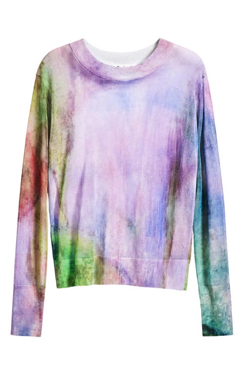 Desigual Thin Gauge Sweater In Lilac