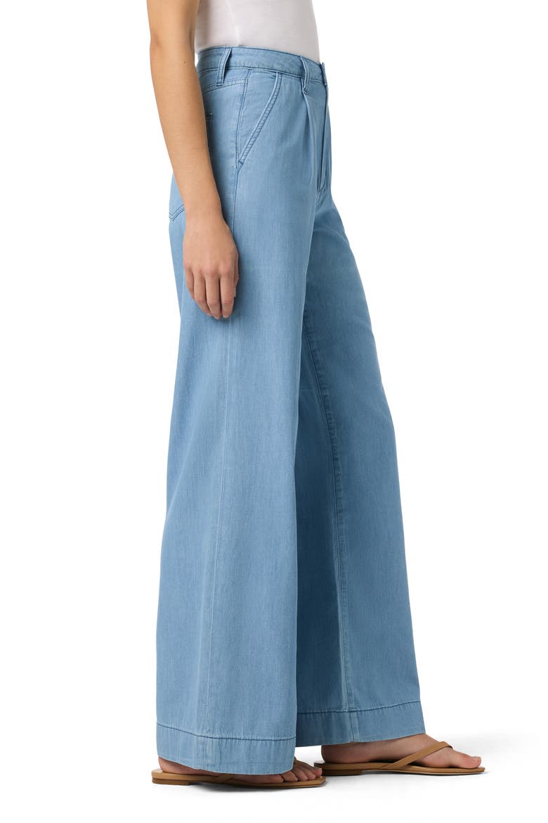 Wide Leg Pleated Trouser, Alternate, color, EMILIA