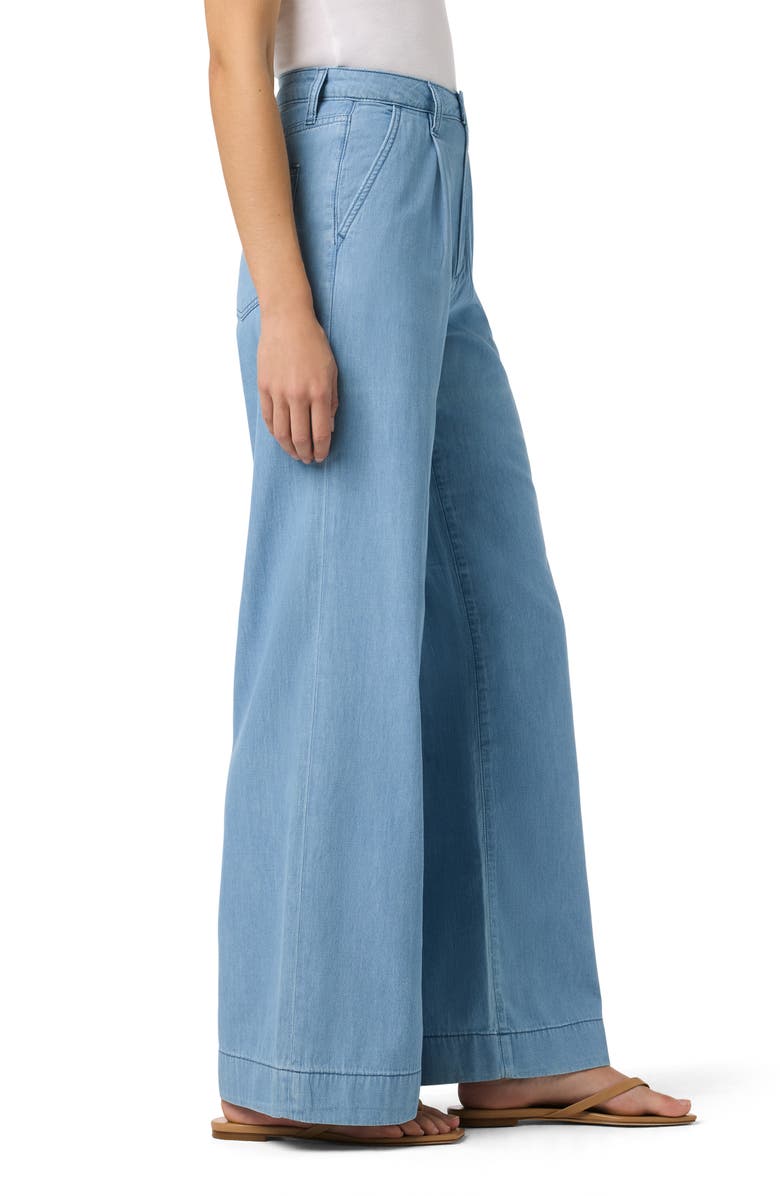 Joe's Wide Leg Pleated Trouser, Alternate, color, Emilia