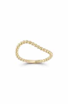 Ember Fine Jewelry Beaded Wave Ring