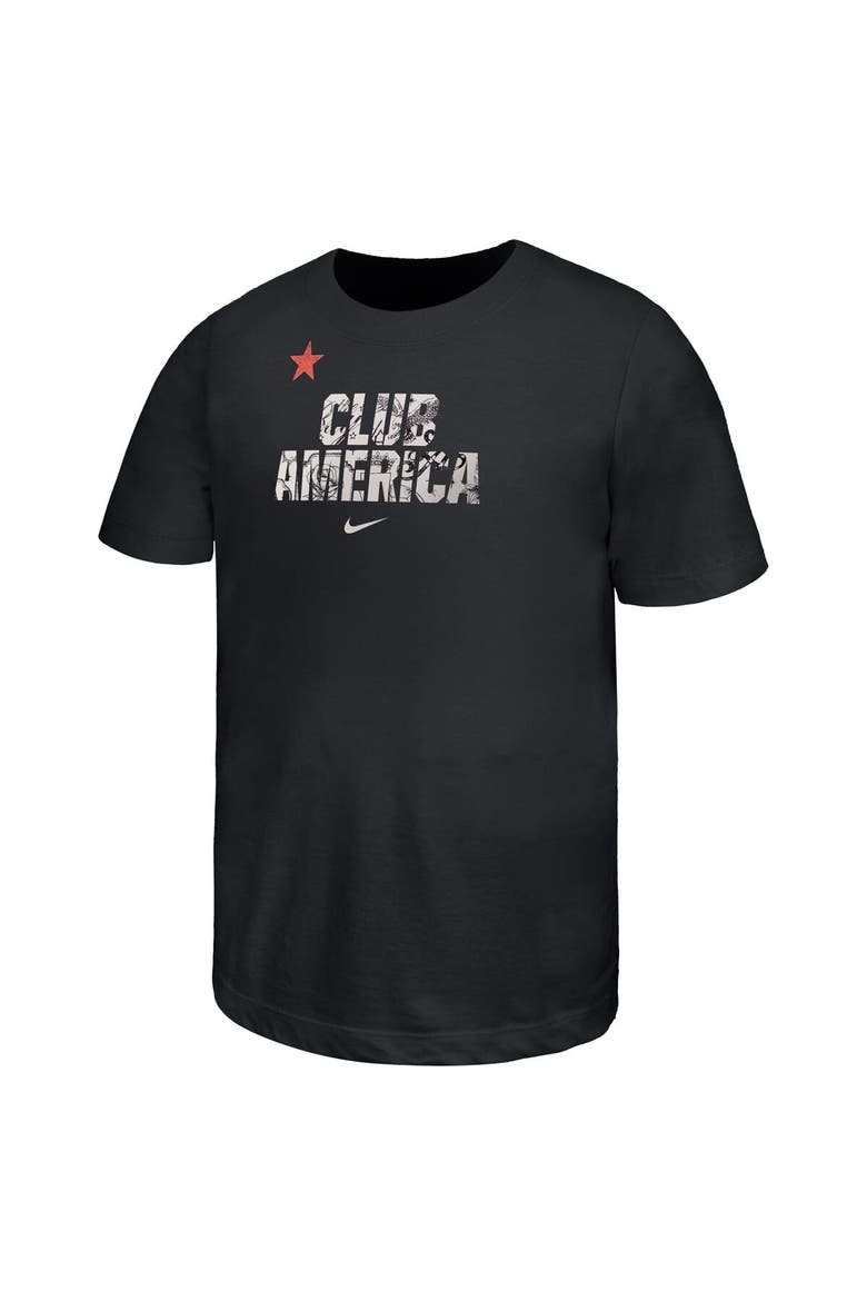 Youth Nike Black Club America CA x CA T-Shirt, Main, color, Black
