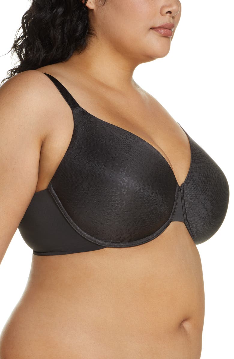 Natori Conform Underwire Full Fit Contour Bra, Alternate, color, Black