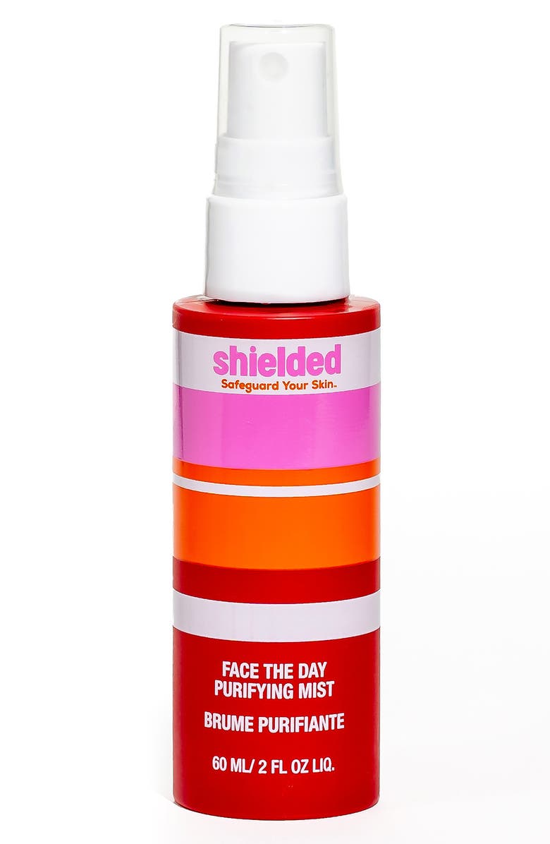 SHIELDED BEAUTY Face the Day Purifying Mist, Main, color, 