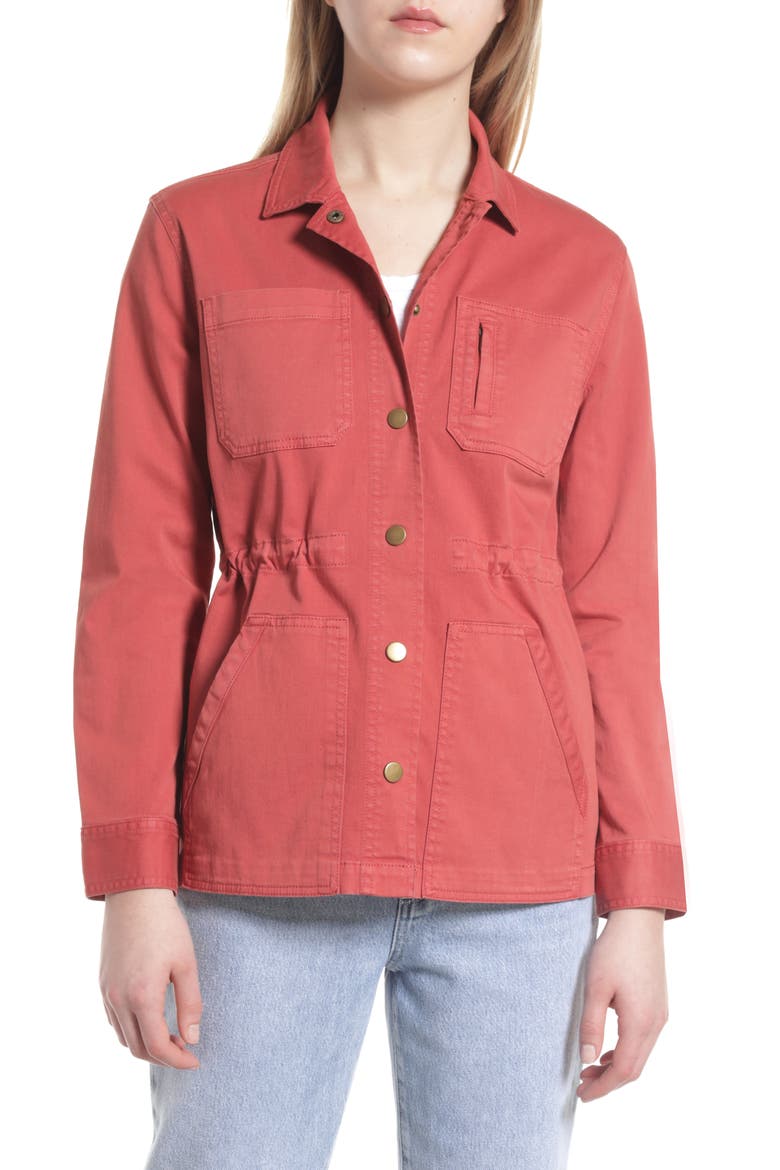 Utility Jacket, Alternate, color, RUST SPICE