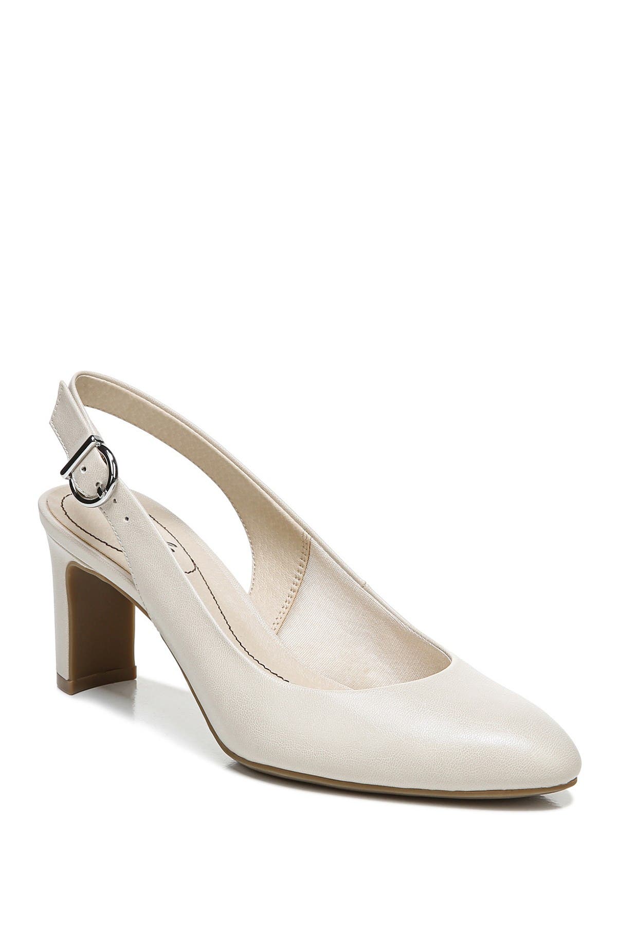 LifeStride Gigi Slingback Pump - Wide Width Available, Main, color, Almond