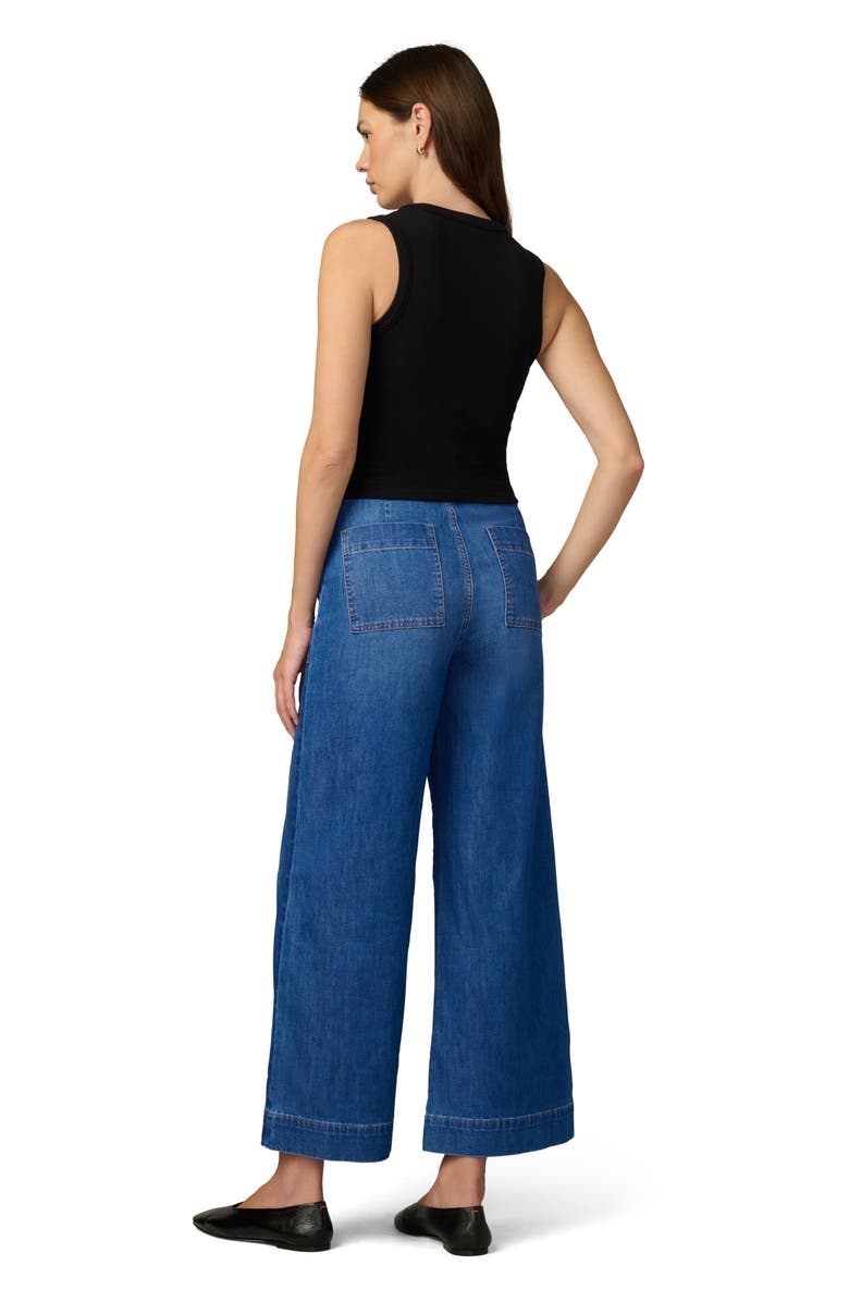 Joe's The Madeline Ankle Wide Leg Drawstring Jeans, Alternate, color, Courage